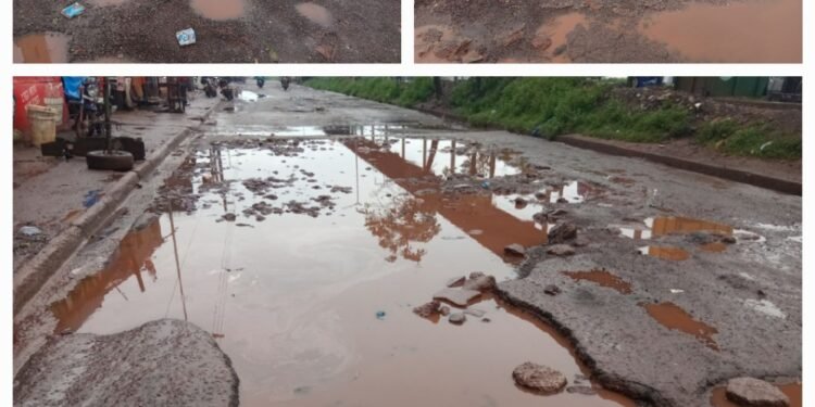 Conakry_Tronçon Camp carrefour-Château dégradé: N’Fally Camara parle de ses difficultés quotidiennes