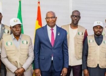 Guinée_Référendum: 𝐥𝐚 𝐦𝐢𝐬𝐬𝐢𝐨𝐧 𝐝’𝐨𝐛𝐬𝐞𝐫𝐯𝐚𝐭𝐢𝐨𝐧 é𝐥𝐞𝐜𝐭𝐨𝐫𝐚𝐥𝐞 𝐝𝐞 𝐥𝐚 𝐂𝐄𝐃𝐄𝐀𝐎 reçue à 𝐥𝐚 𝐏𝐫𝐢𝐦𝐚𝐭𝐮𝐫𝐞