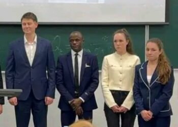 Russie: Alphonse TELLIANO réussi à l’Examen d’État Russe Doctoral