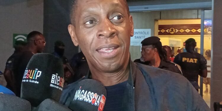 BieGUIP 2025: Claudi Siar arrive en Guinée << J’ai pas d’impressions mais je n’ai … >>