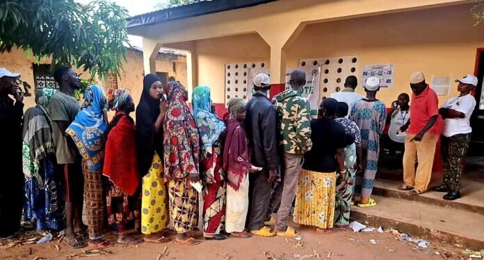 Boké : le vote se déroule sans incident