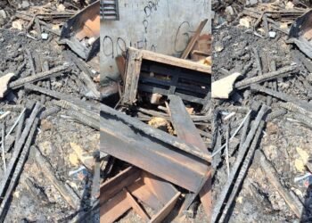 Conakry : un stock de fauteuils ravagé par un incendie à Nongo