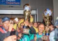Handball : les Championnes du monde de l’IHF Trophy U17 et U19 accueillies en triomphe à Conakry