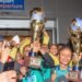 Handball : les Championnes du monde de l’IHF Trophy U17 et U19 accueillies en triomphe à Conakry