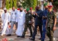 Kaloum : le Président Mamadi DOUMBOUYA effectue sa traditionnelle promenade de santé au contact des populations