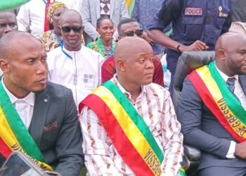 Commune de G’bessia : le maire Mamadou Saliou Fofana et son équipe prennent fonction