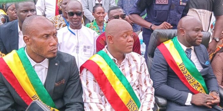 Commune de G’bessia : le maire Mamadou Saliou Fofana et son équipe prennent fonction
