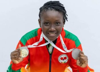 Sia Gena Camara, 13 ans : la jeune pongiste qui fait briller la Guinée sur la scène ouest-africaine