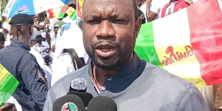 Réception du chef de l’État : « Le président Mamadi Doumbouya a porté un message particulier au monde entier », selon Lancinet Hawa Doumbouya