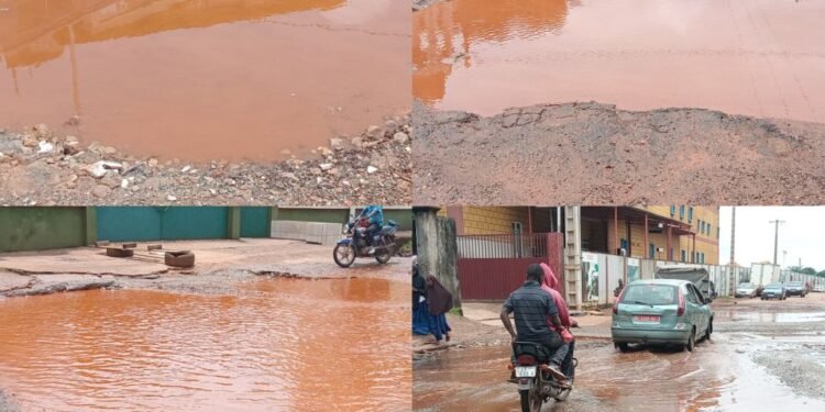 Tronçon Carrefour du Camp-Hôtel Gbessia dégradé : riverains et usagers dénoncent et sollicitent l’aide de l’État